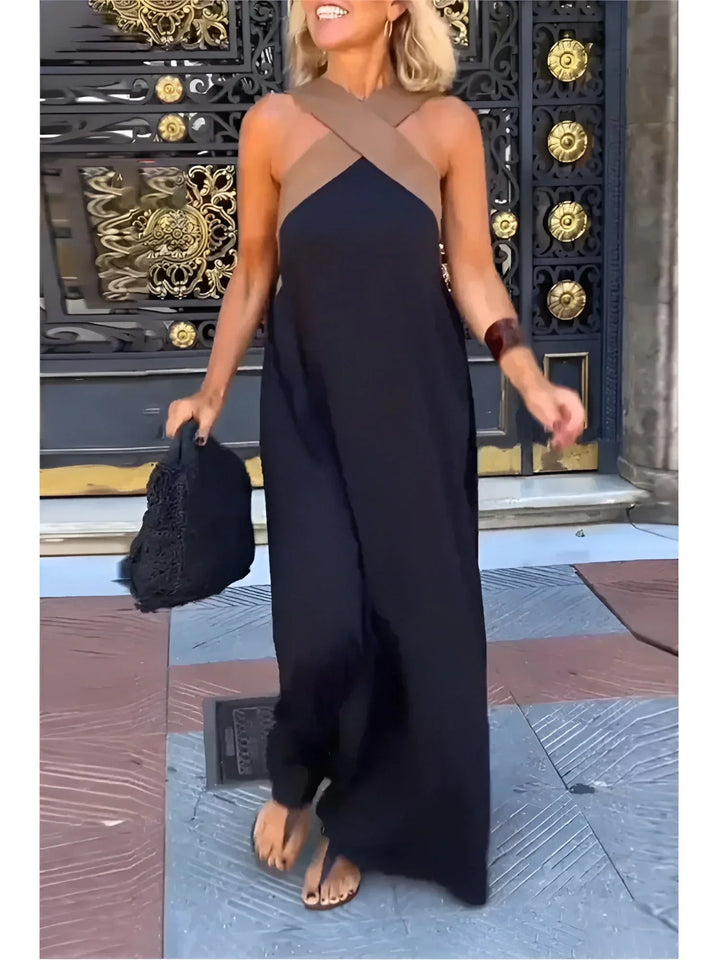 Quirine™ | Abito Maxi Incrociato