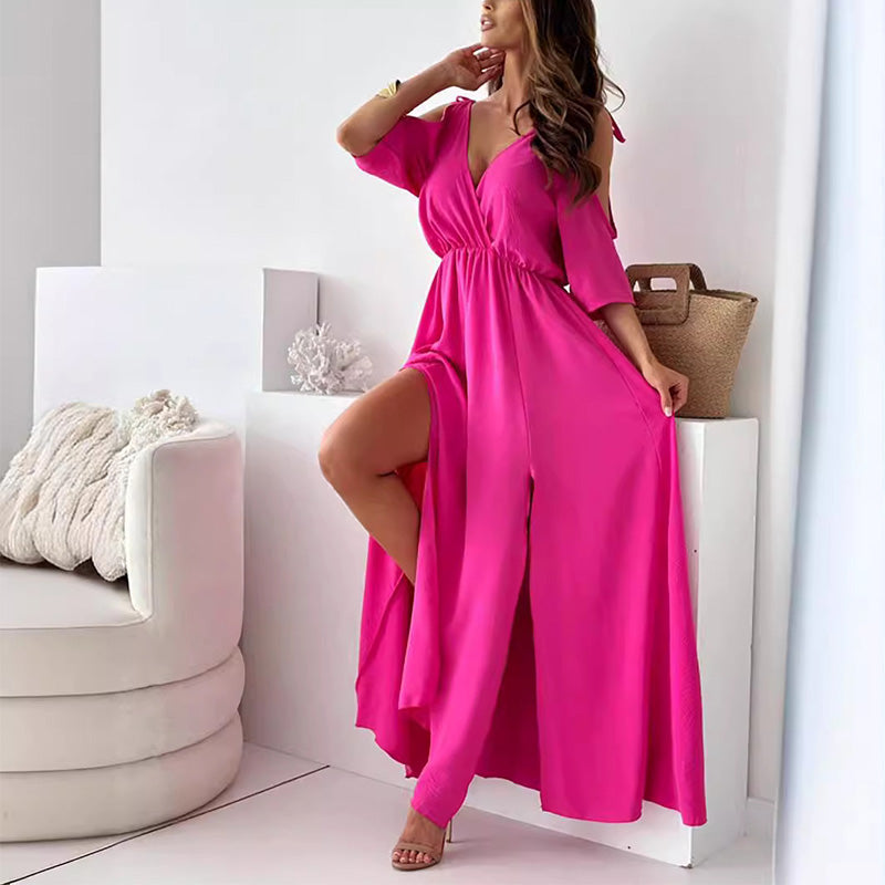 Olivia™ | Maxi Abito Spacco Elegante