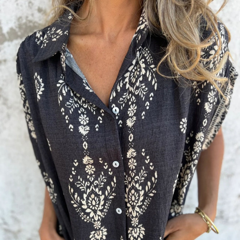 Emmeline | Abito con Tasche Stampato