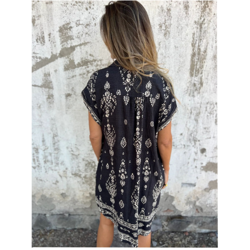 Emmeline | Abito con Tasche Stampato