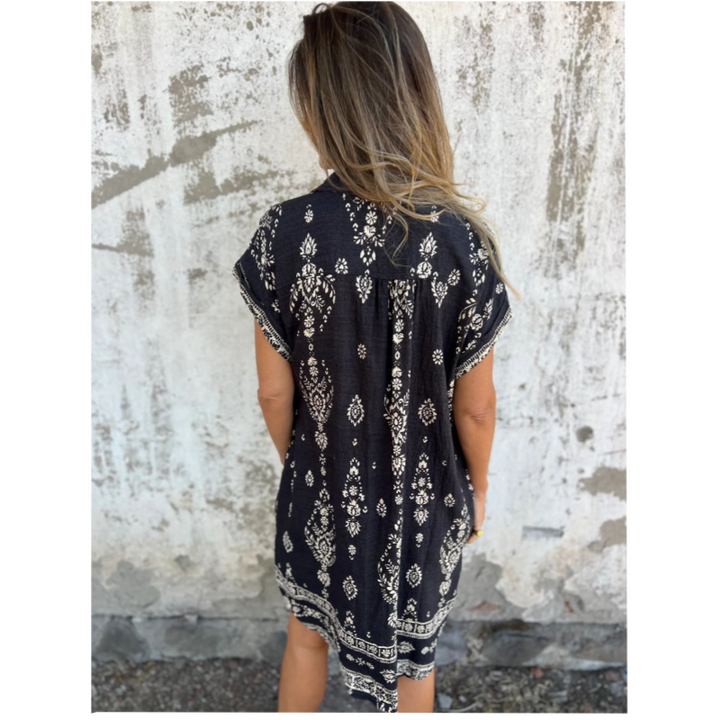 Emmeline | Abito con Tasche Stampato