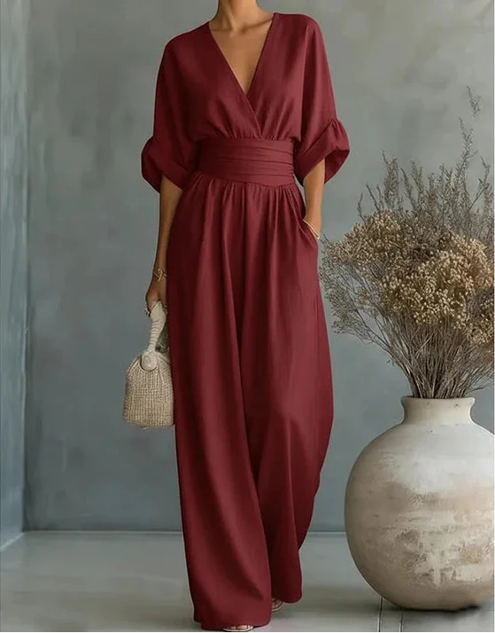 Daniela | Tuta Elegante Scollo V