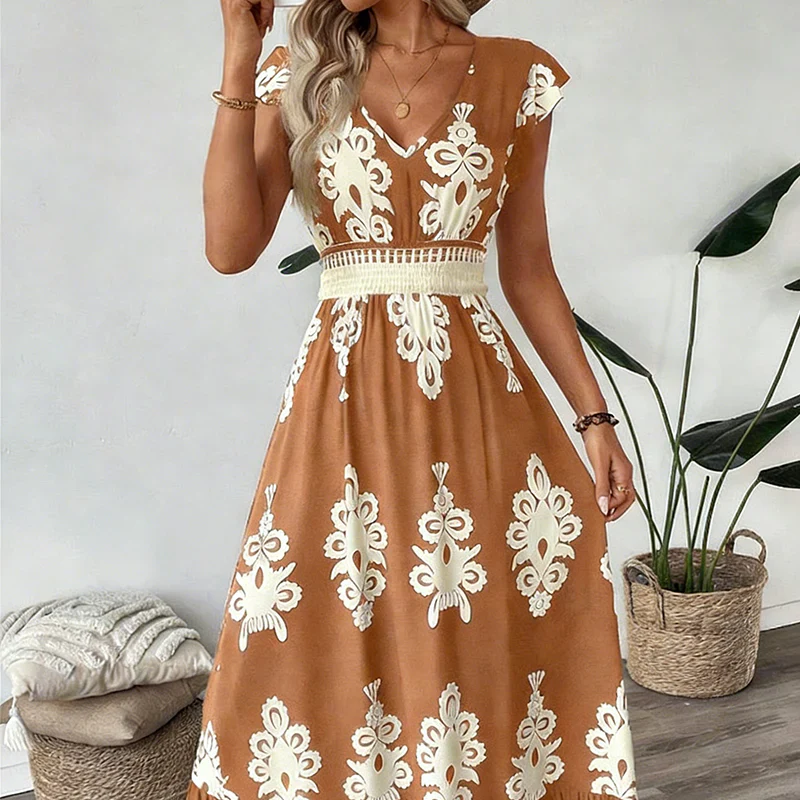 Candela | Maxi Abito Barocco