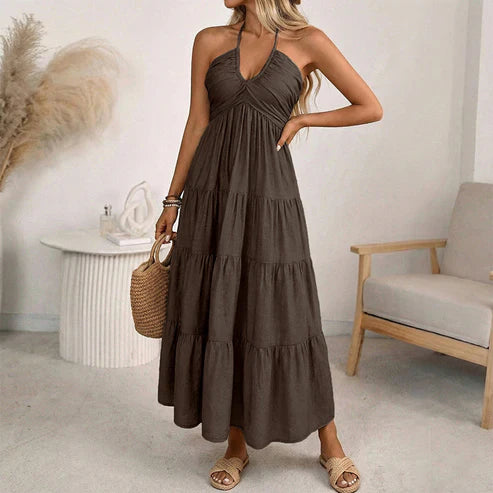 Julia | Abito Halter Maxi