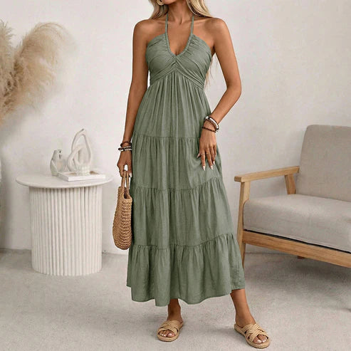 Julia | Abito Halter Maxi