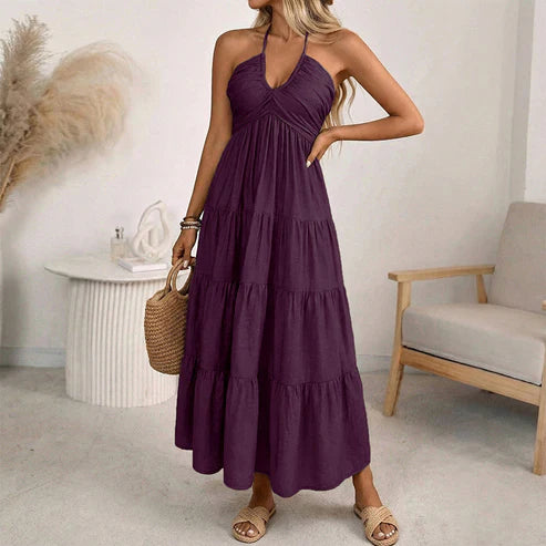 Julia | Abito Halter Maxi