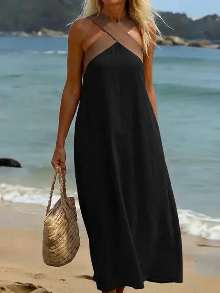 Quirine™ | Abito Maxi Incrociato