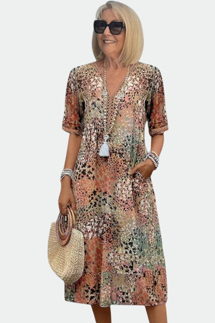 Lina | Vestito Estivo Scollo V